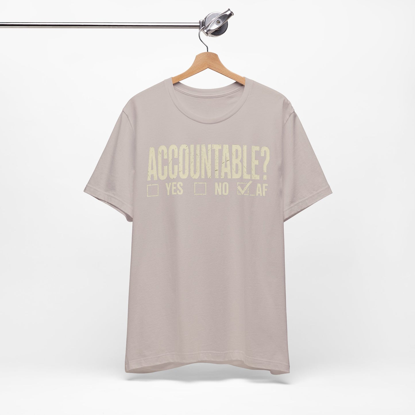 Accountable AF | Unisex Jersey Short Sleeve Tee