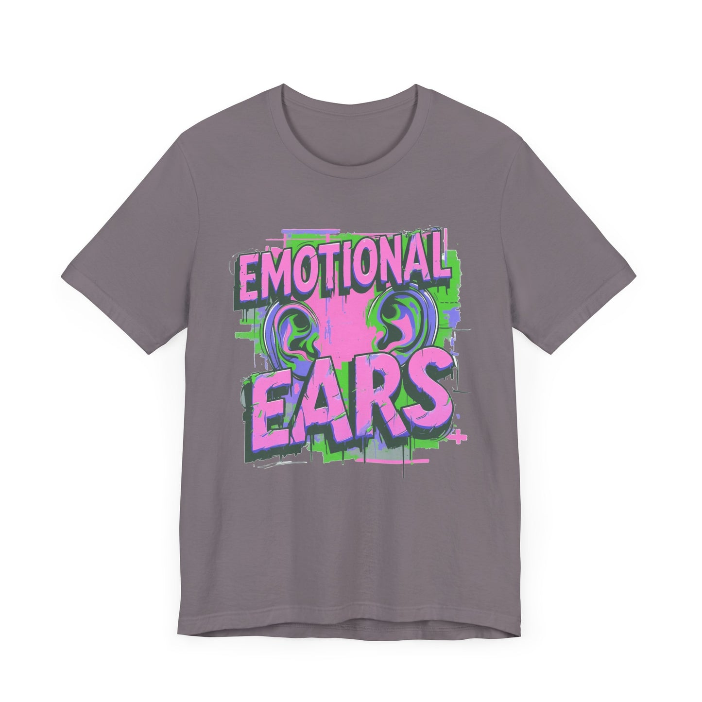 Emotional Ears (Splash) | Unisex Short Sleeve Tee
