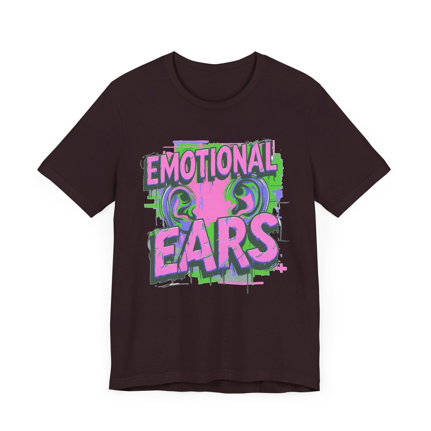 Emotional Ears (Splash) | Unisex Short Sleeve Tee