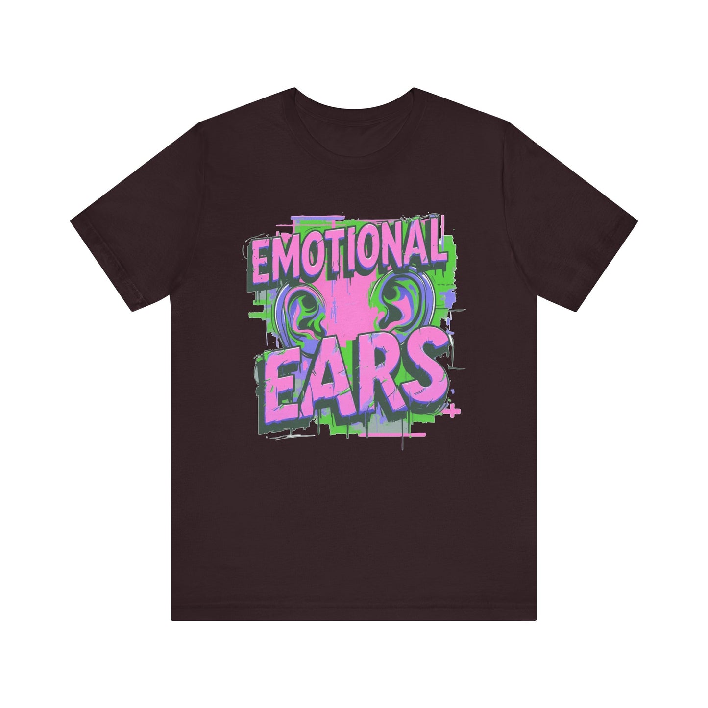 Emotional Ears (Splash) | Unisex Short Sleeve Tee
