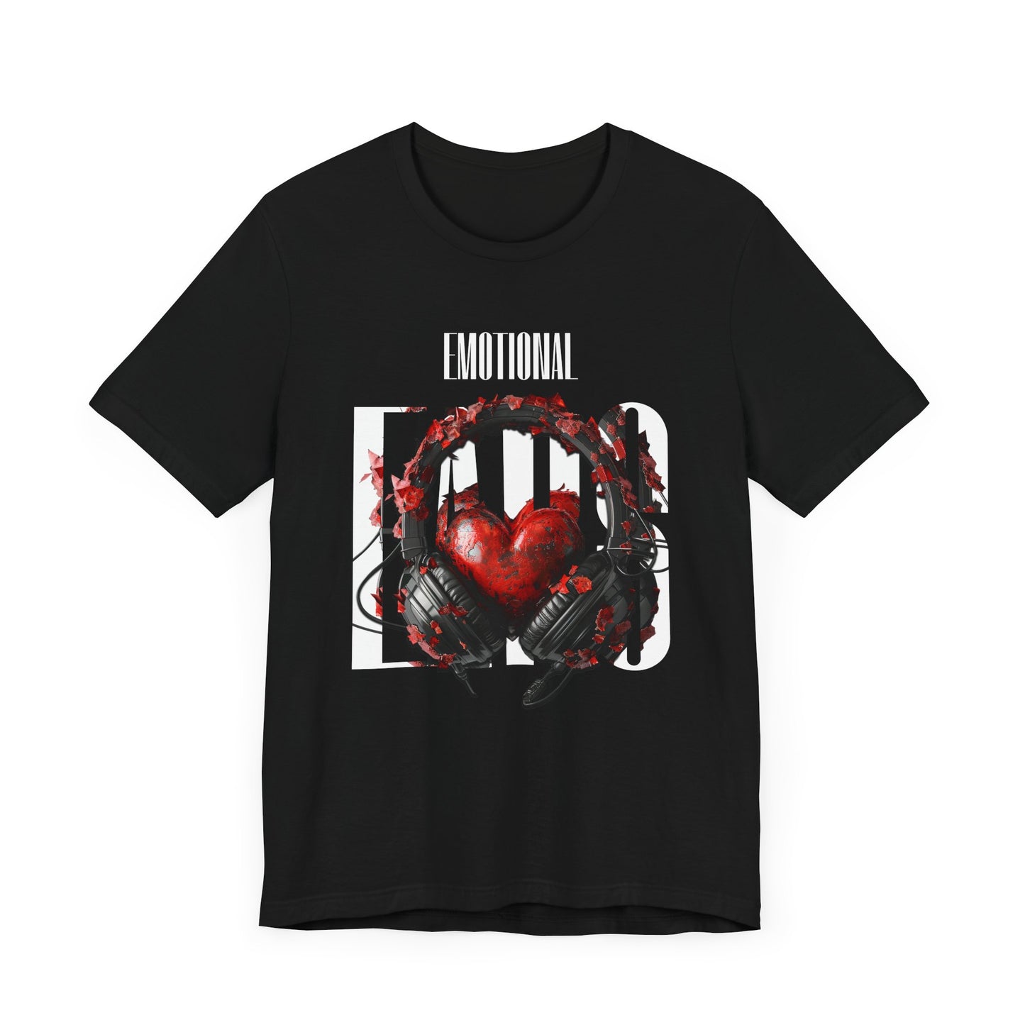 Emotional Ears (Goth) | Unisex Short Sleeve Tee