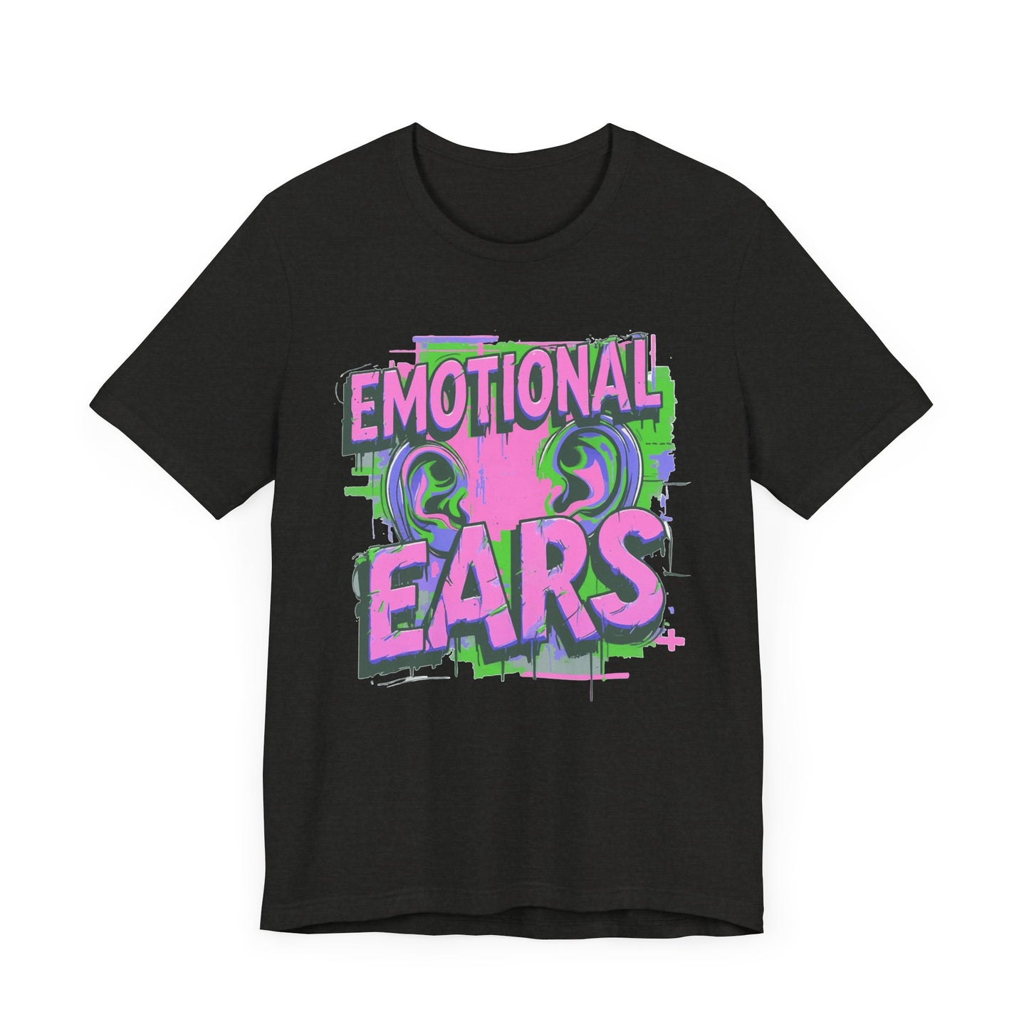 Emotional Ears (Splash) | Unisex Short Sleeve Tee