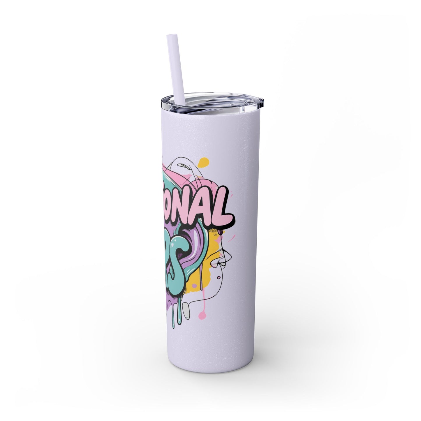 Emotional Ears (Vibrant Thing) | 20oz Tumbler with Straw