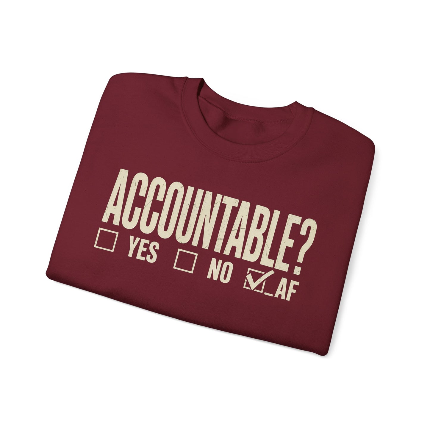 Accountable AF | Unisex Heavy Blend™ Crewneck Sweatshirt