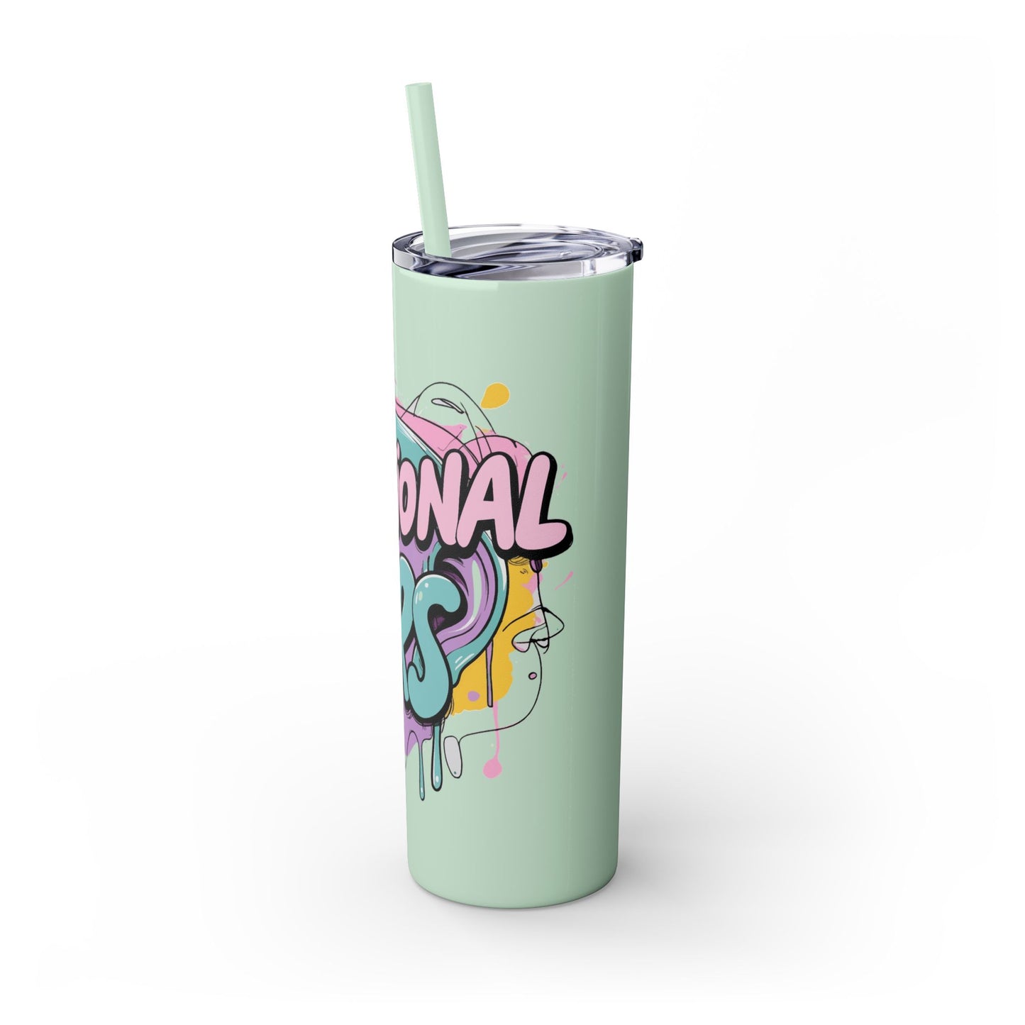 Emotional Ears (Vibrant Thing) | 20oz Tumbler with Straw