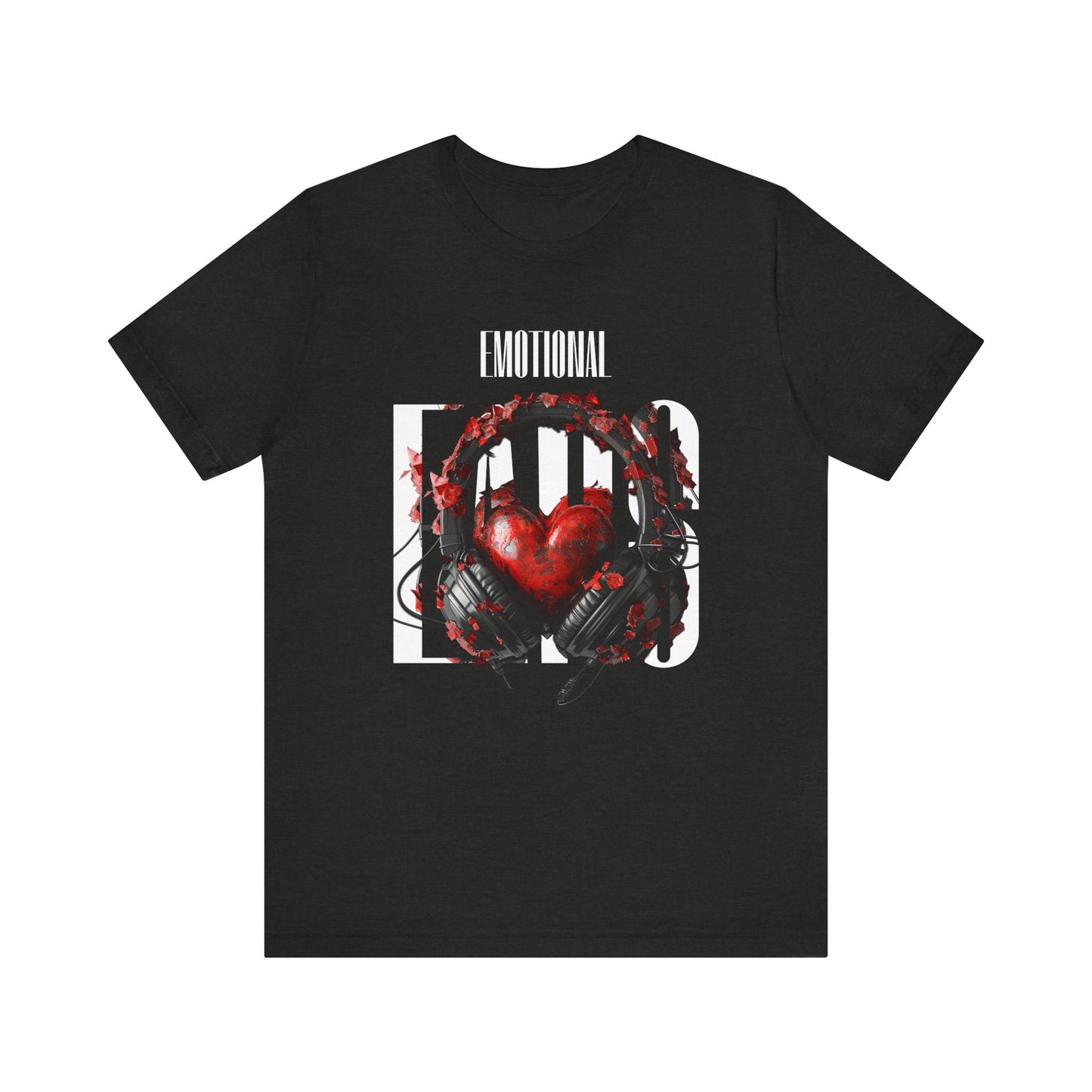 Emotional Ears (Goth) | Unisex Short Sleeve Tee