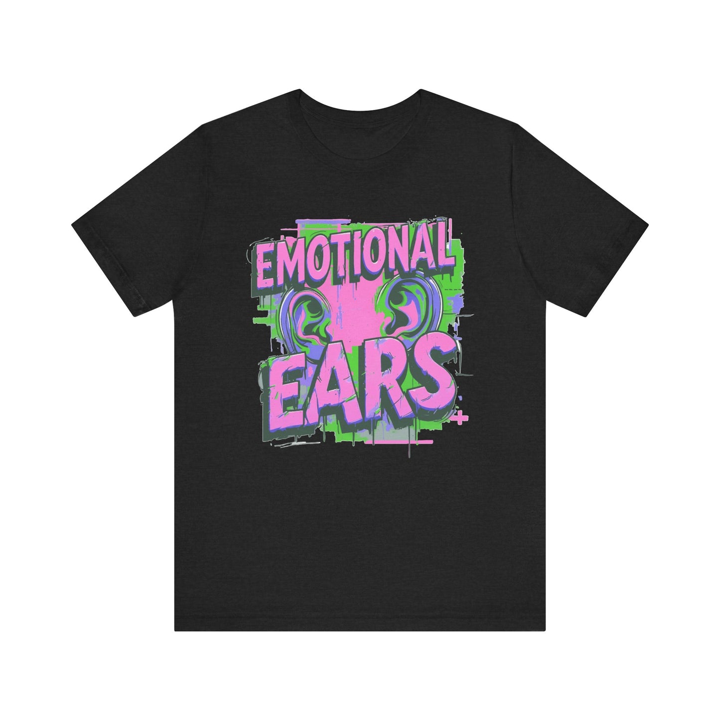 Emotional Ears (Splash) | Unisex Short Sleeve Tee