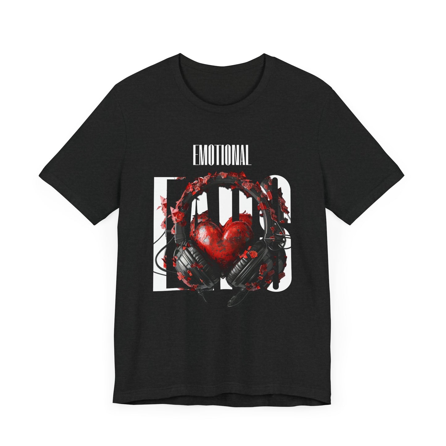 Emotional Ears (Goth) | Unisex Short Sleeve Tee