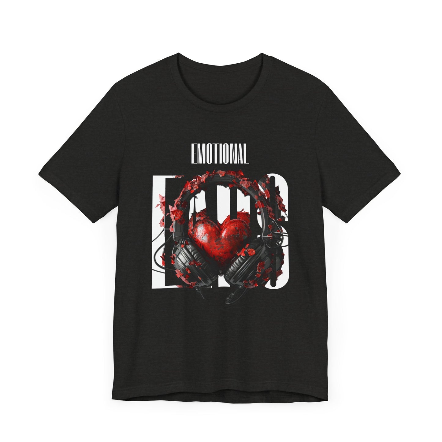 Emotional Ears (Goth) | Unisex Short Sleeve Tee