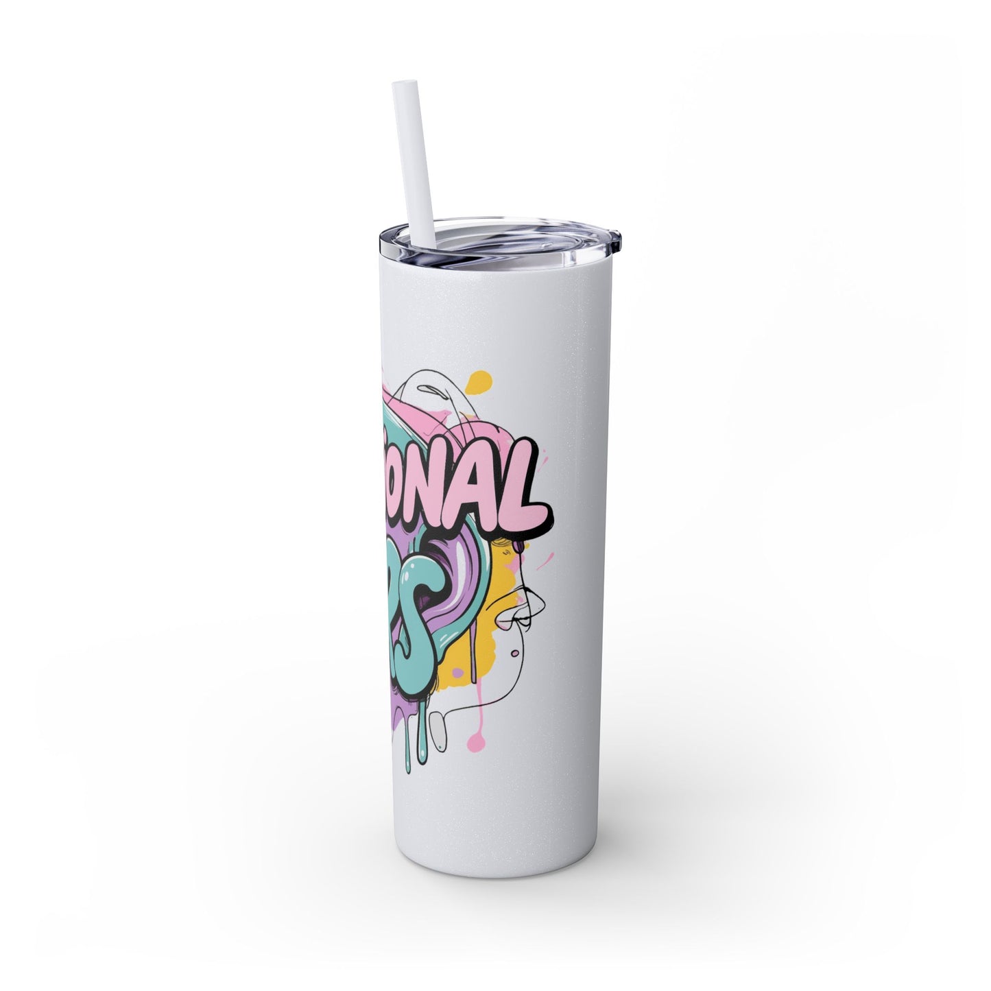 Emotional Ears (Vibrant Thing) | 20oz Tumbler with Straw
