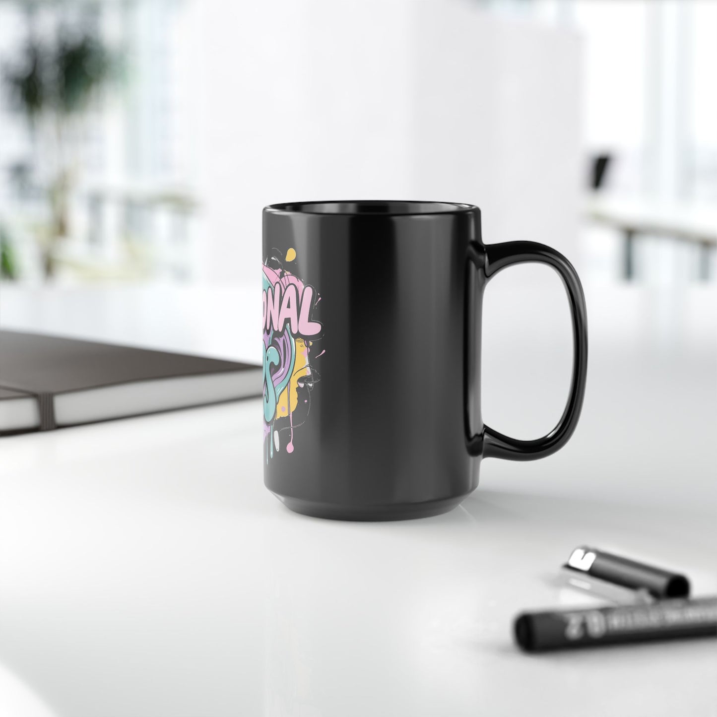 Emotional Ears | 15oz Mug (Black)