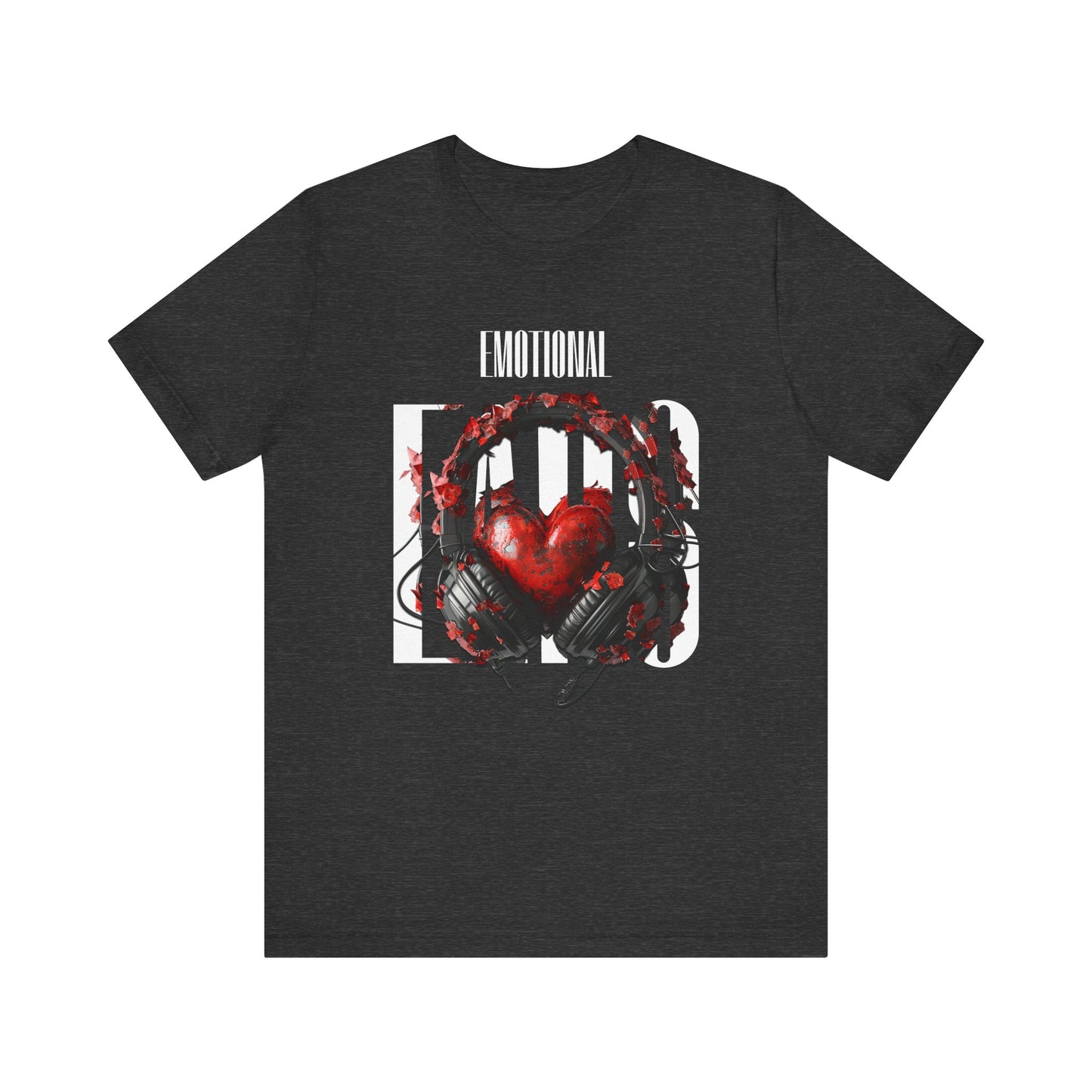 Emotional Ears (Goth) | Unisex Short Sleeve Tee
