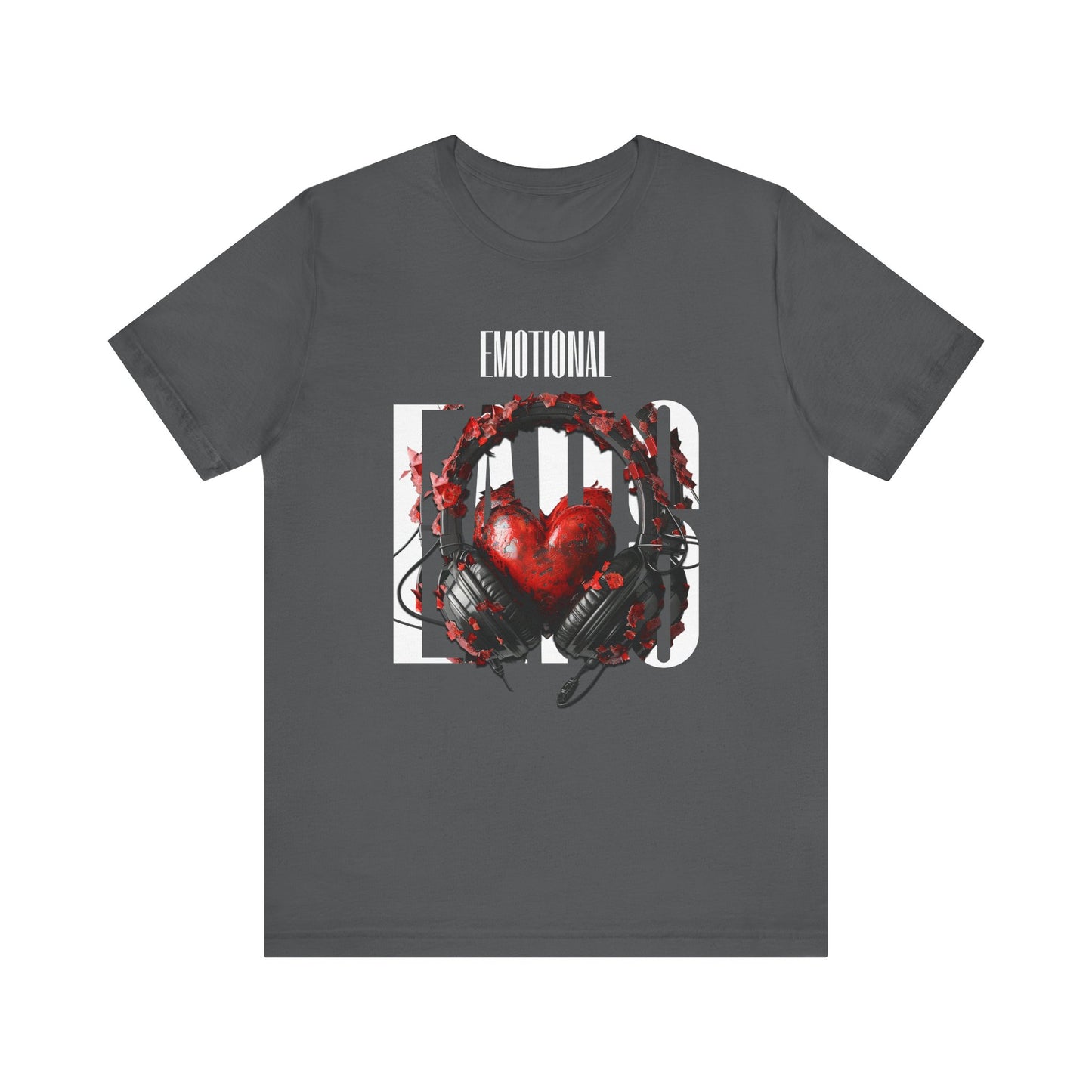 Emotional Ears (Goth) | Unisex Short Sleeve Tee