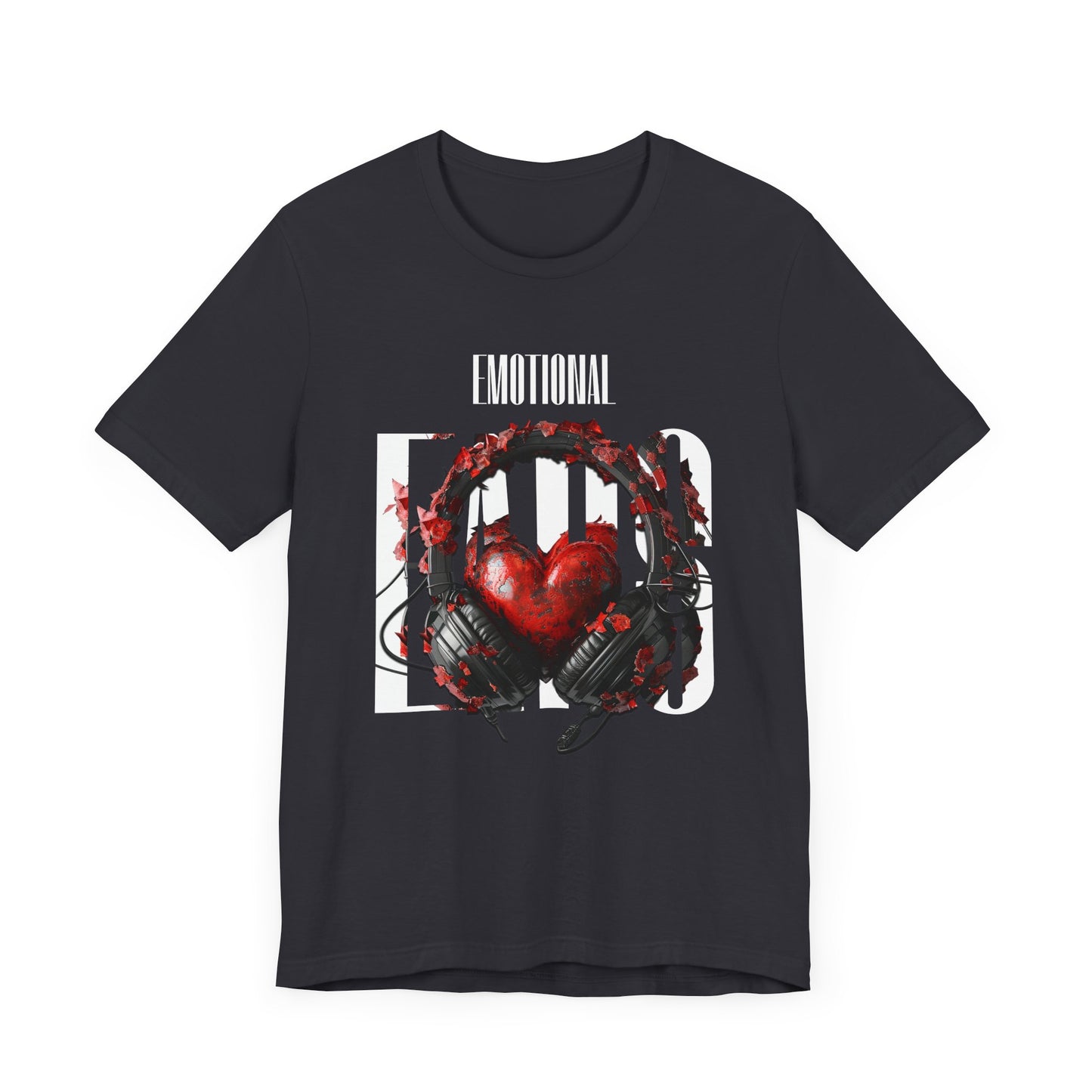 Emotional Ears (Goth) | Unisex Short Sleeve Tee