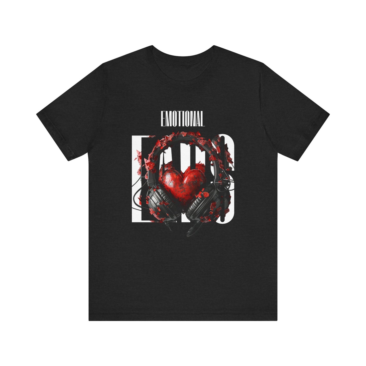 Emotional Ears (Goth) | Unisex Short Sleeve Tee