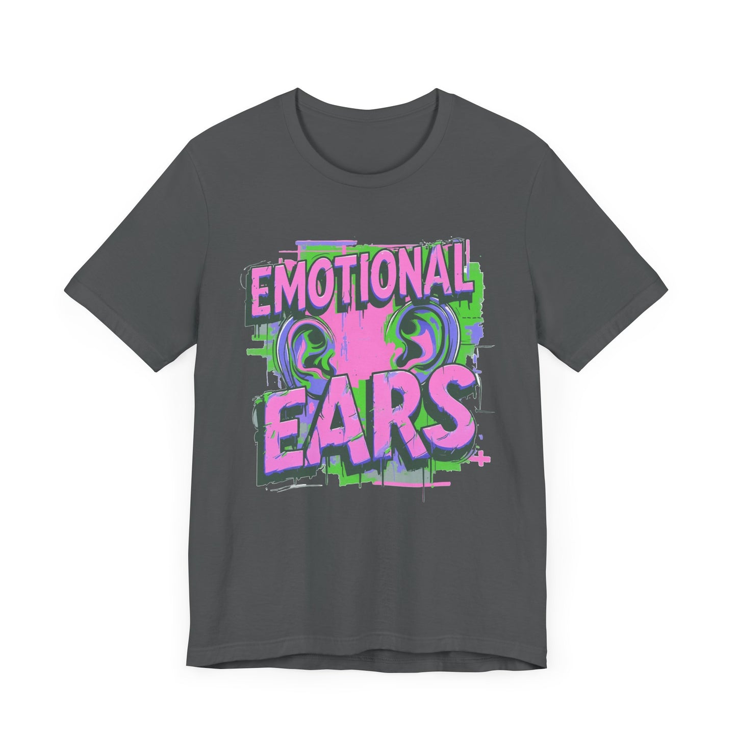 Emotional Ears (Splash) | Unisex Short Sleeve Tee