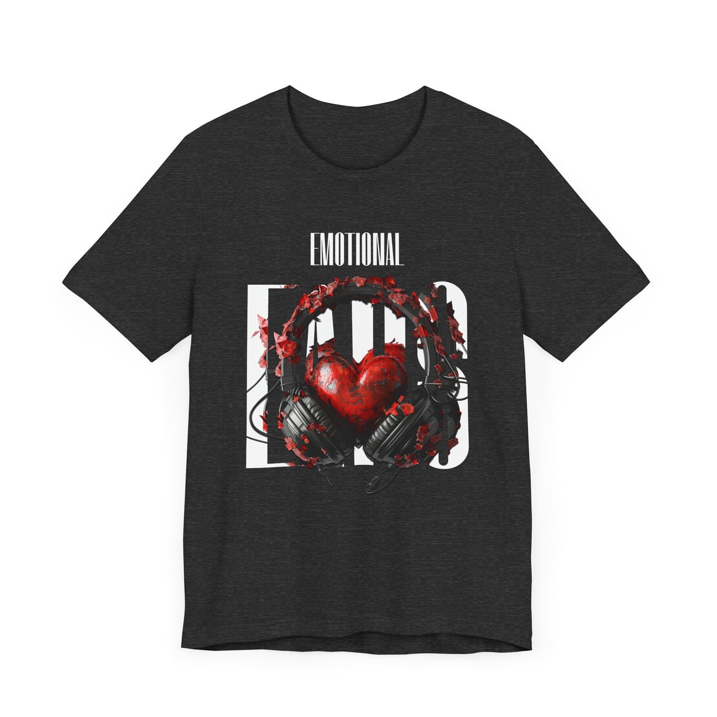 Emotional Ears (Goth) | Unisex Short Sleeve Tee