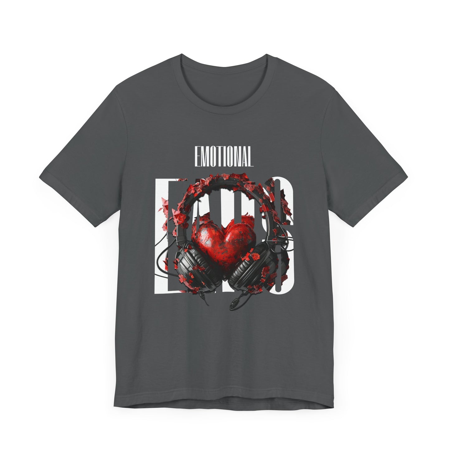 Emotional Ears (Goth) | Unisex Short Sleeve Tee