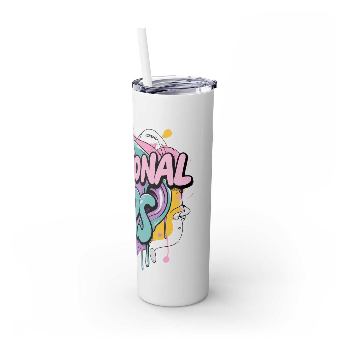 Emotional Ears (Vibrant Thing) | 20oz Tumbler with Straw