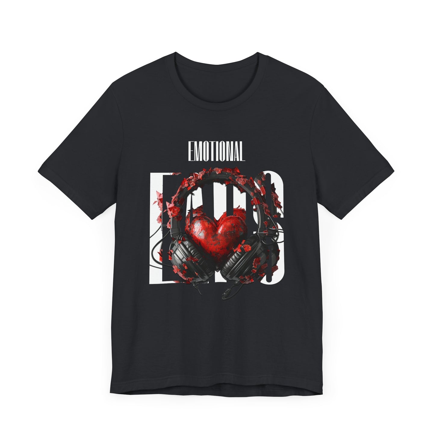 Emotional Ears (Goth) | Unisex Short Sleeve Tee