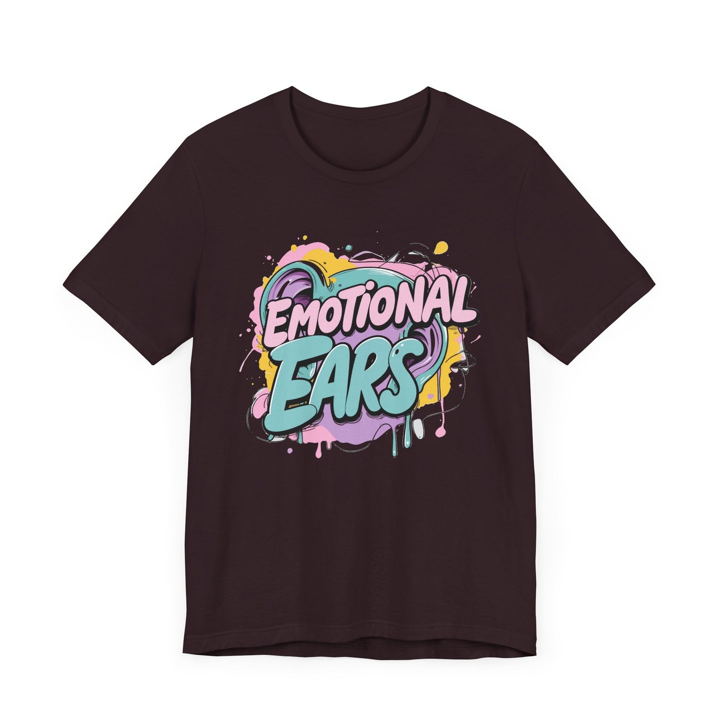 Emotional Ears (Paint) | Unisex Short Sleeve Tee
