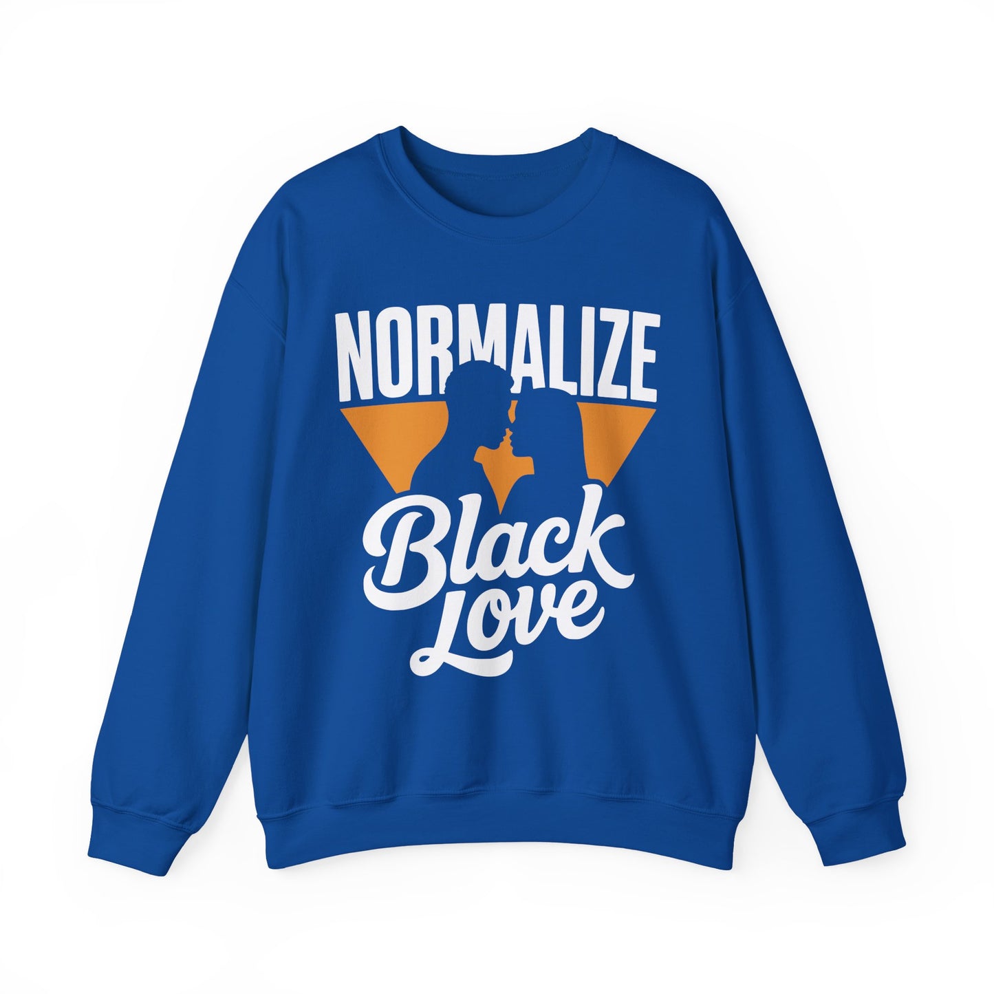 Normalize Black Love | Unisex Heavy Blend™ Crewneck Sweatshirt