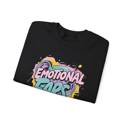Emotional Ears (Paint) | Unisex Heavy Blend™ Crewneck Sweatshirt