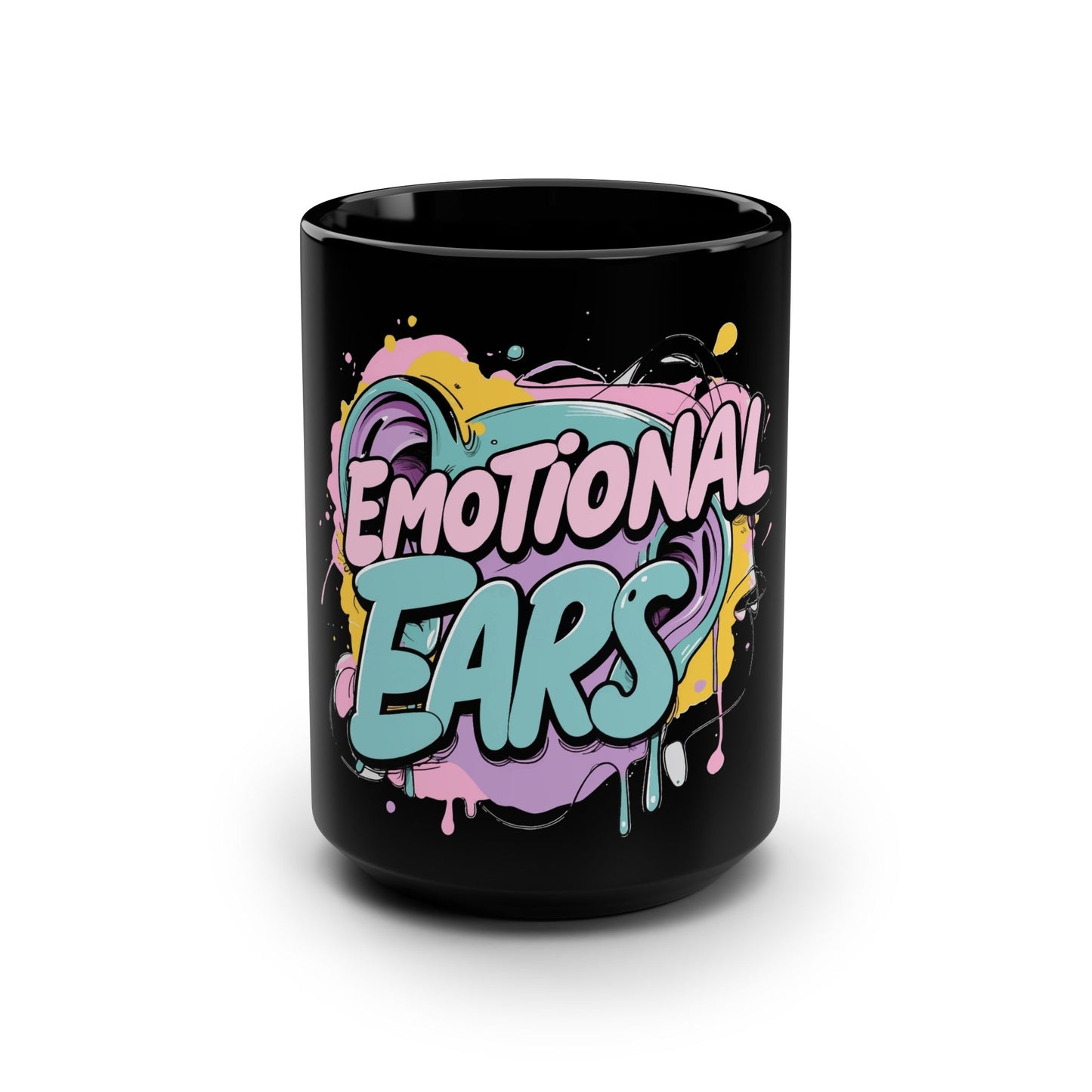 Emotional Ears | 15oz Mug (Black)