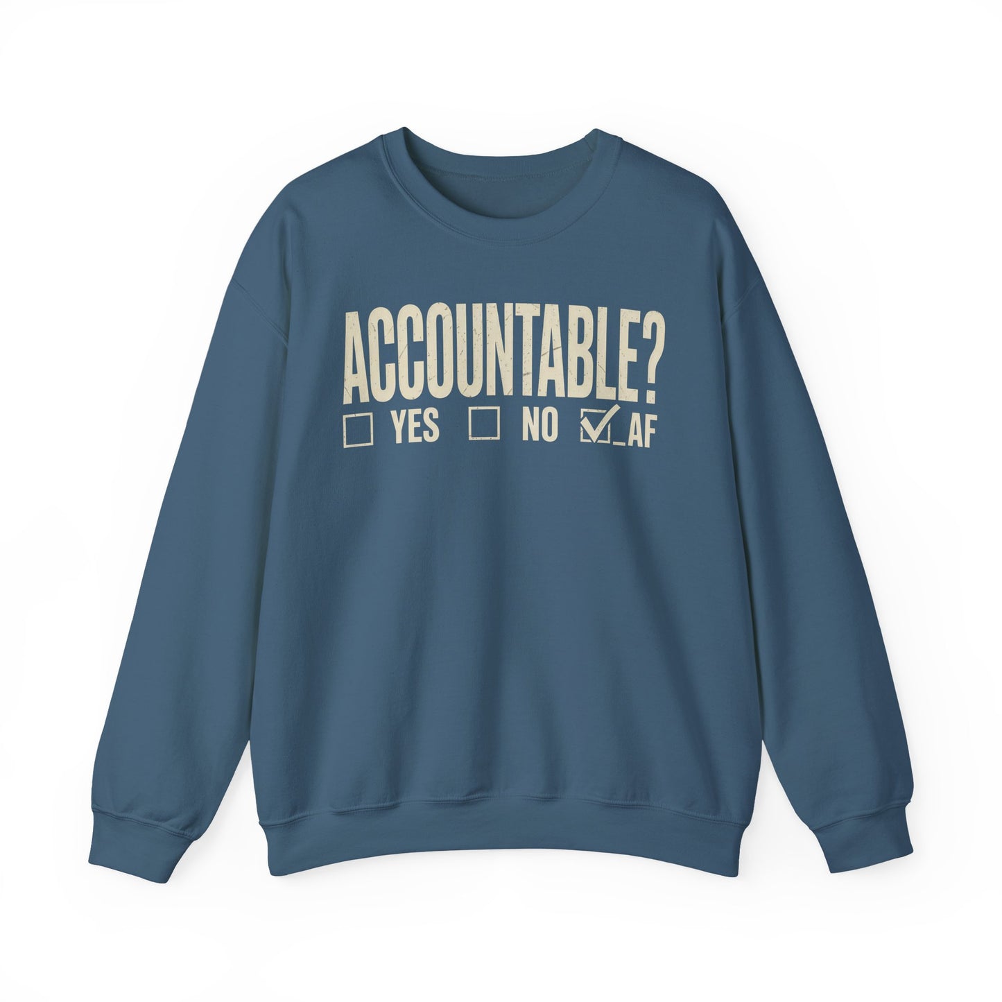 Accountable AF | Unisex Heavy Blend™ Crewneck Sweatshirt