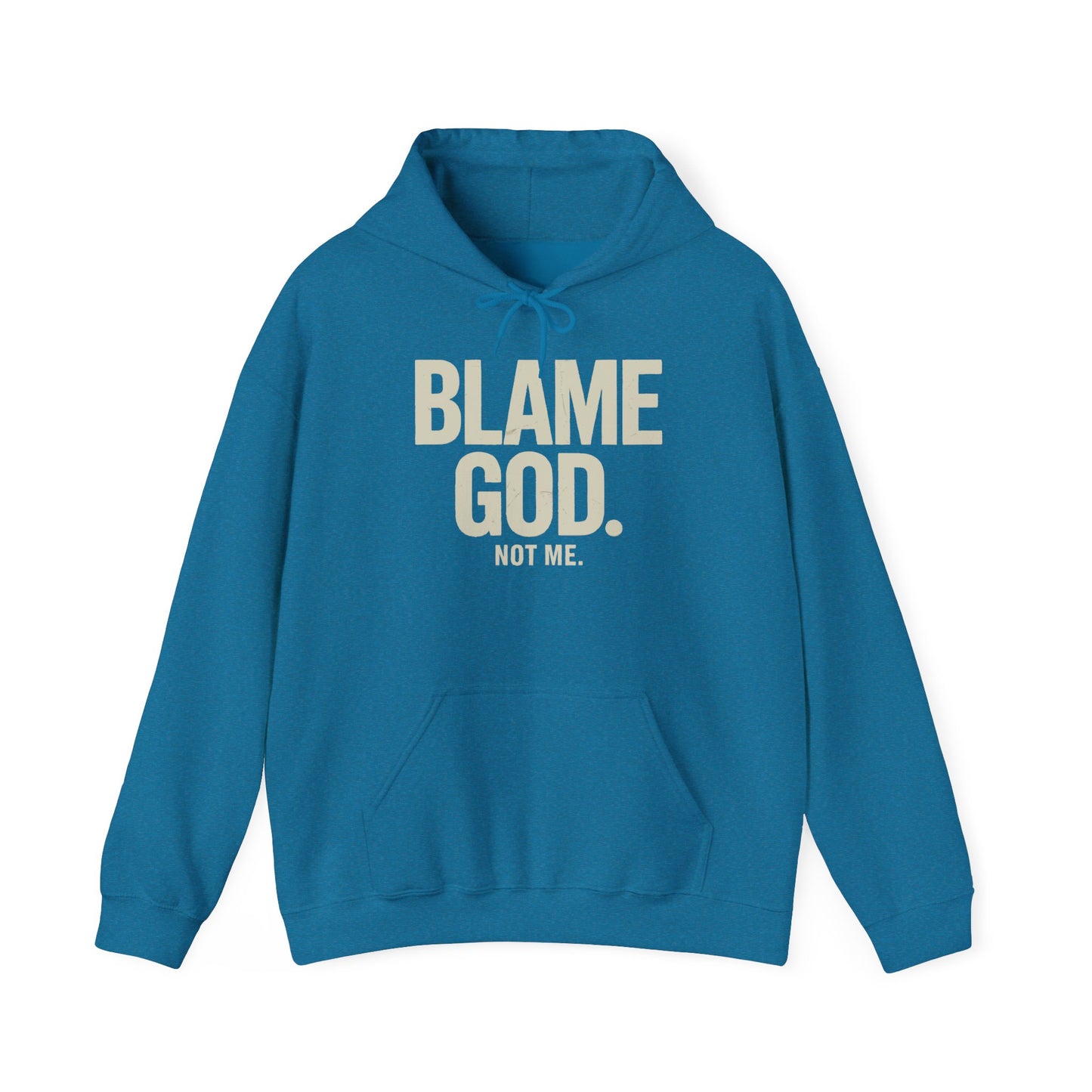 Blame God (Not Me) | Unisex Heavy Blend™ Hooded Sweatshirt