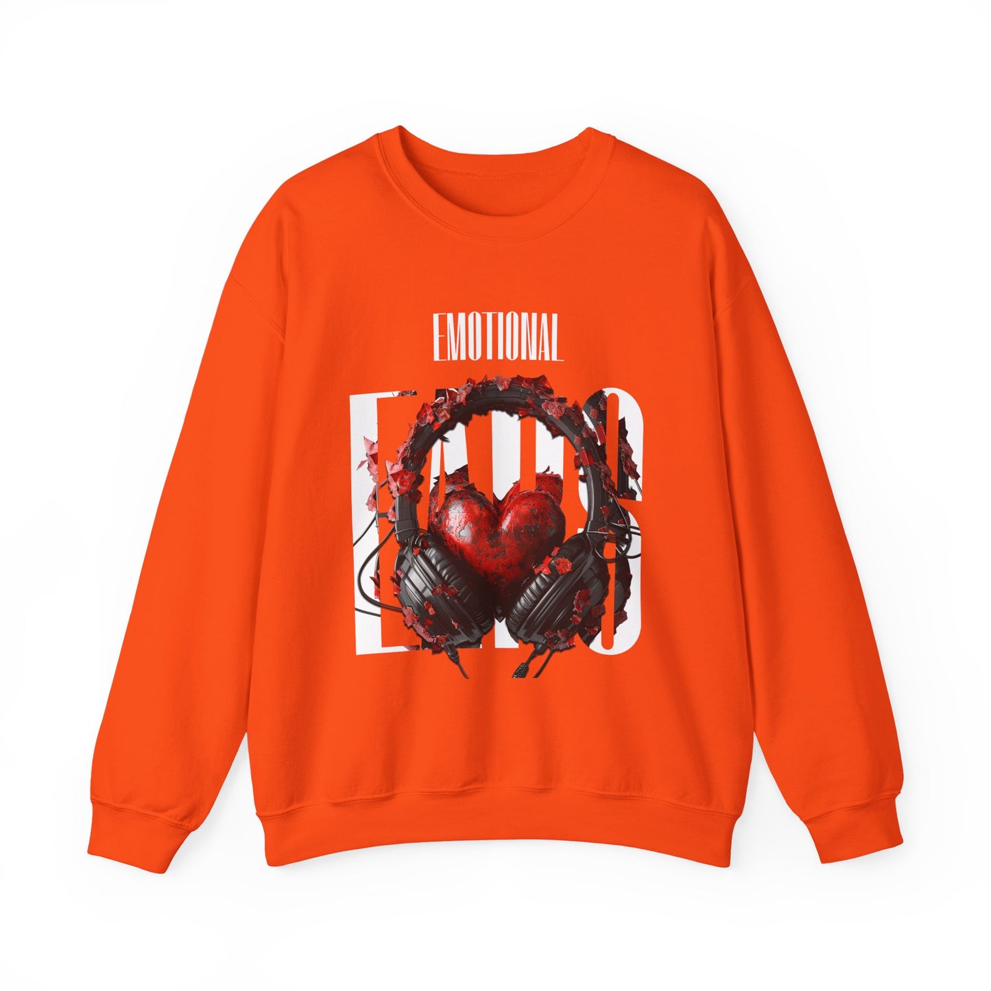 Emotional Ears (Goth) | Unisex Heavy Blend™ Crewneck Sweatshirt