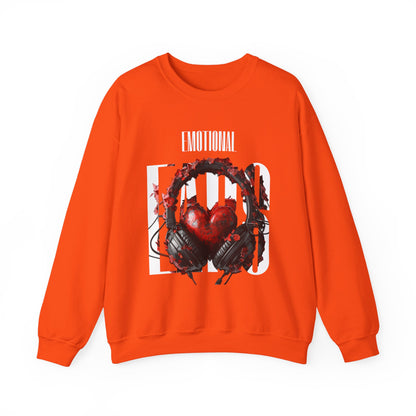 Emotional Ears (Goth) | Unisex Heavy Blend™ Crewneck Sweatshirt