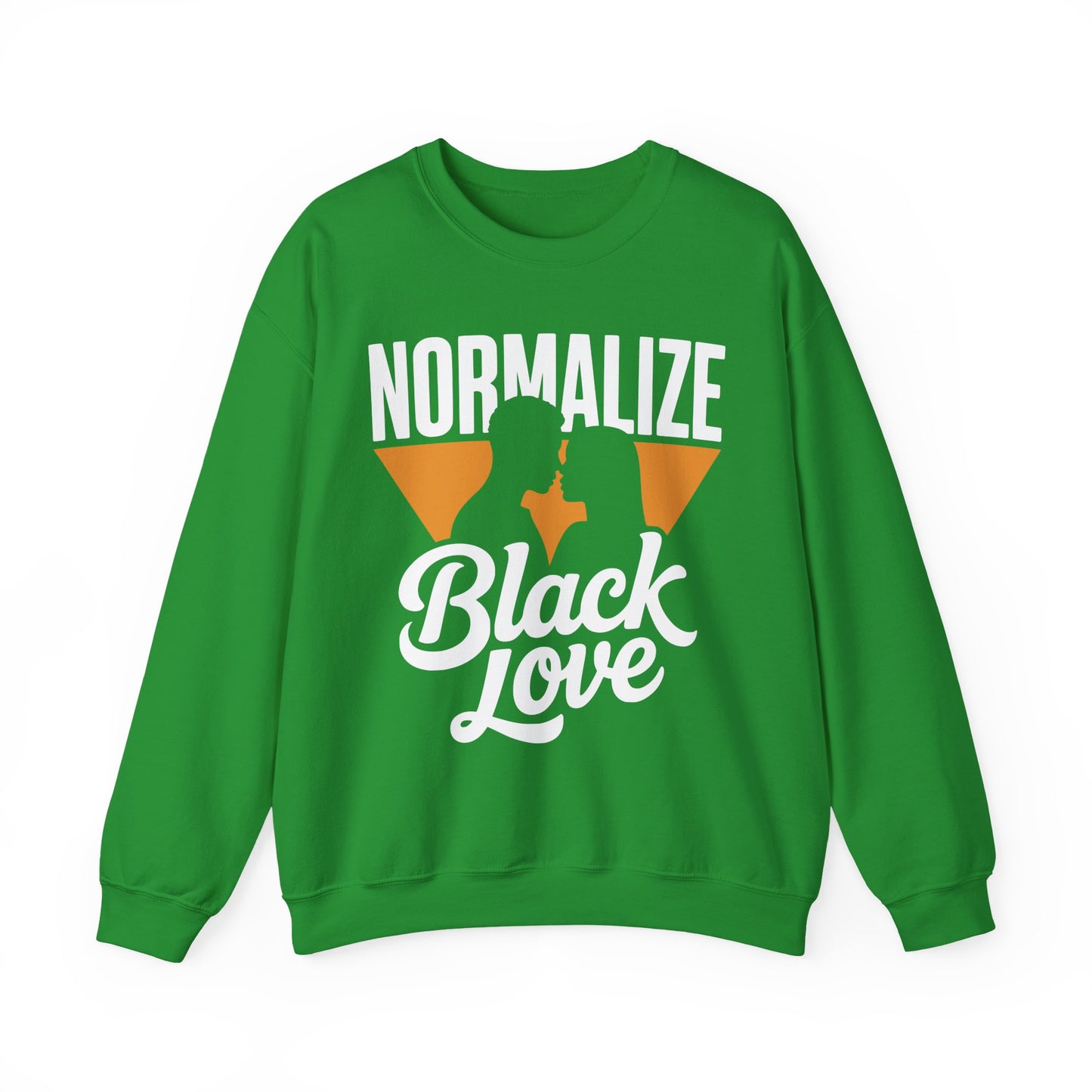Normalize Black Love | Unisex Heavy Blend™ Crewneck Sweatshirt