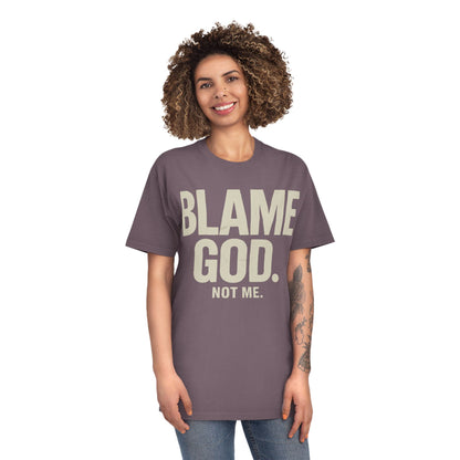 Blame God (Not Me) | Unisex Faded Shirt