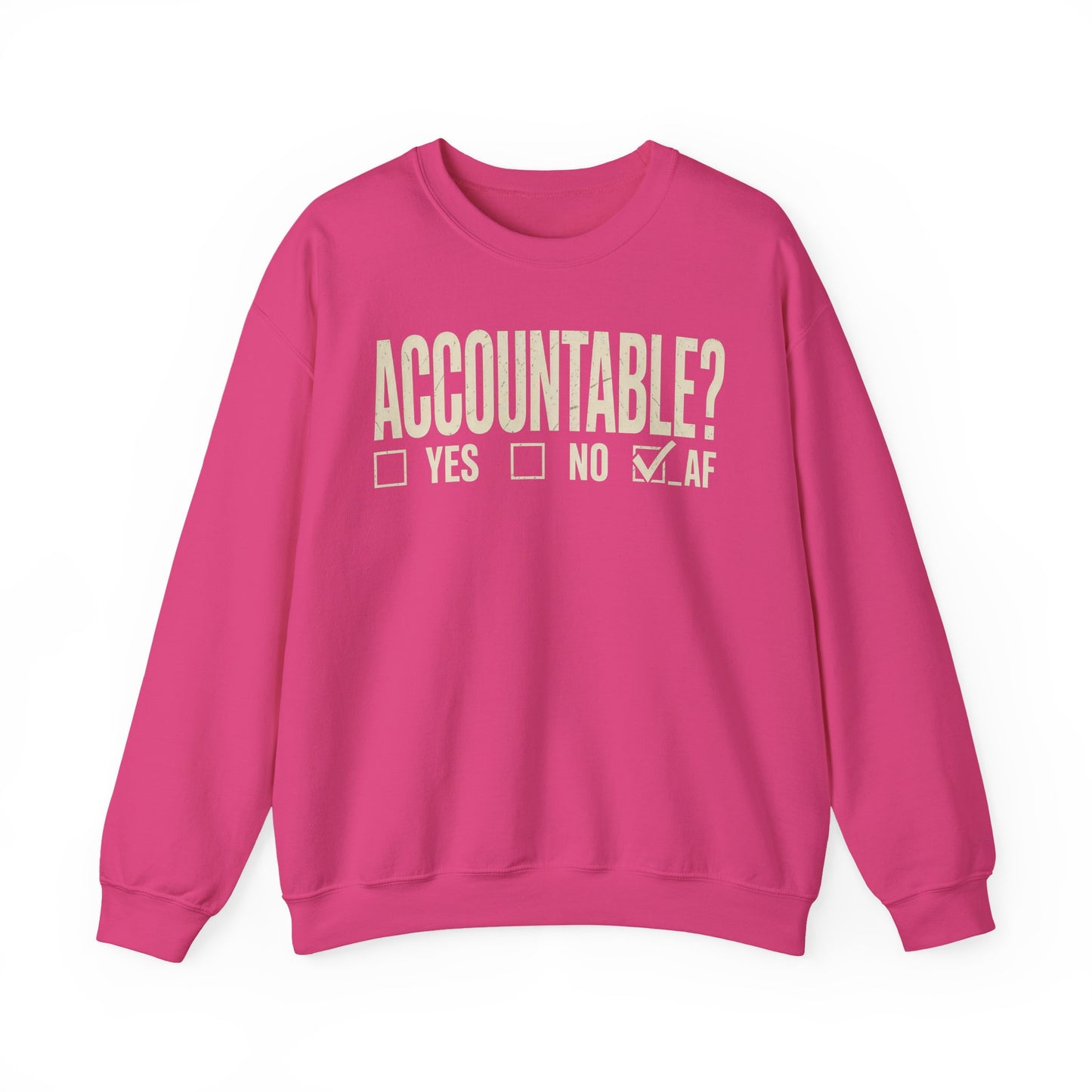 Accountable AF | Unisex Heavy Blend™ Crewneck Sweatshirt