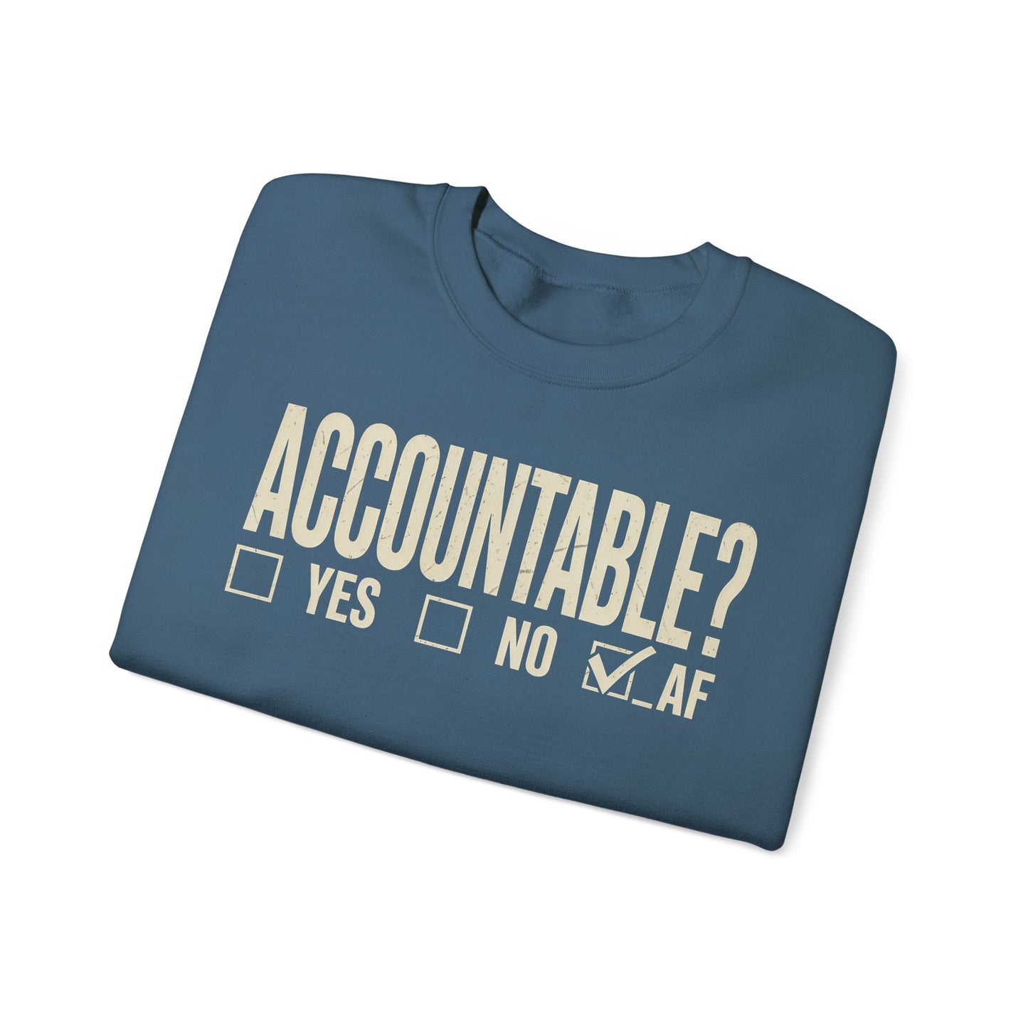 Accountable AF | Unisex Heavy Blend™ Crewneck Sweatshirt