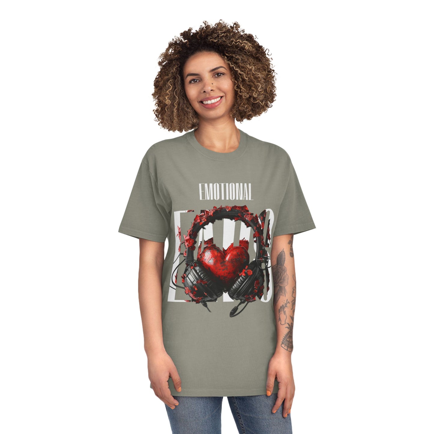 Emotional Ears (Goth) | Unisex Faded Shirt