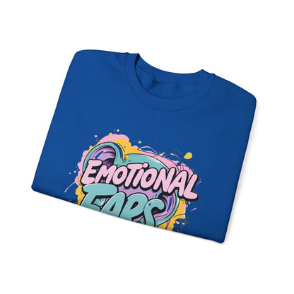 Emotional Ears (Paint) | Unisex Heavy Blend™ Crewneck Sweatshirt