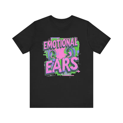 Emotional Ears (Splash) | Unisex Short Sleeve Tee