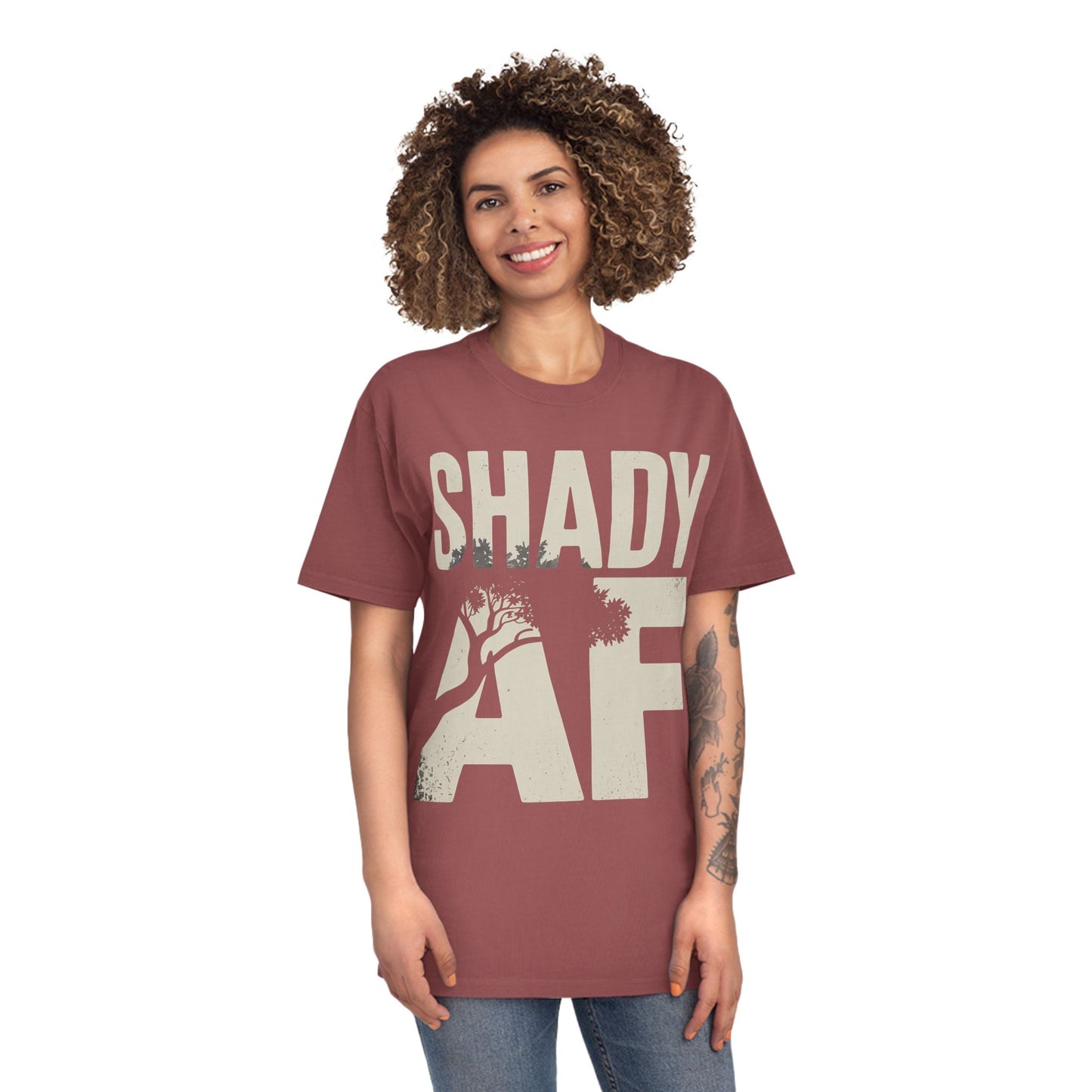Shady AF | Unisex Faded Shirt