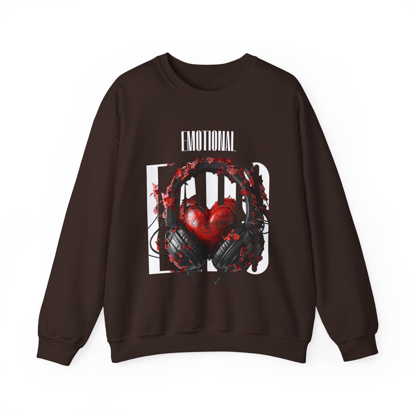 Emotional Ears (Goth) | Unisex Heavy Blend™ Crewneck Sweatshirt