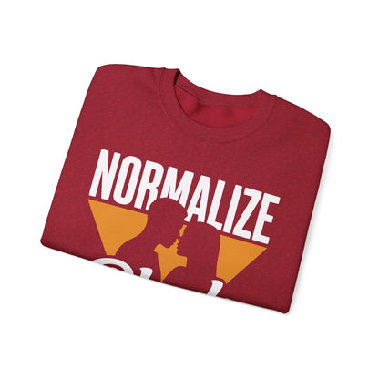 Normalize Black Love | Unisex Heavy Blend™ Crewneck Sweatshirt