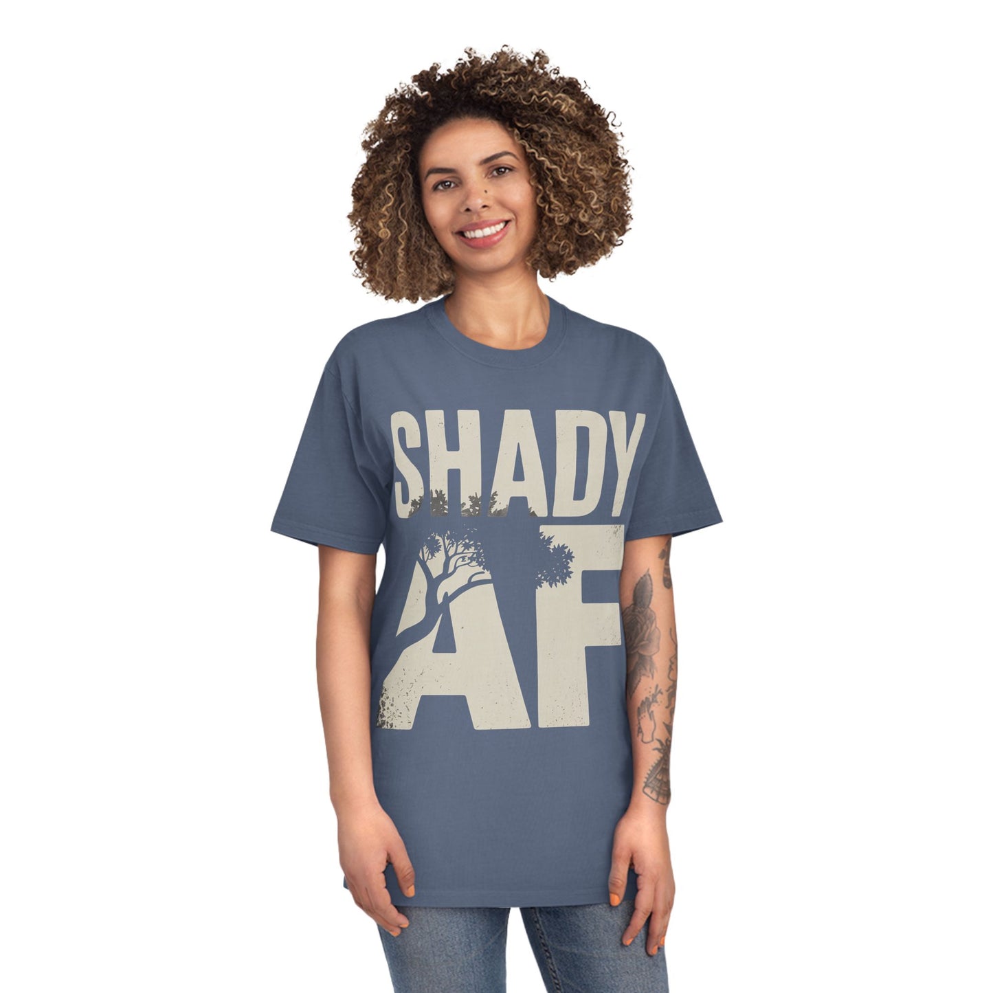 Shady AF | Unisex Faded Shirt