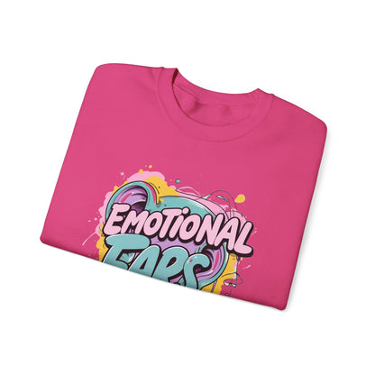 Emotional Ears (Paint) | Unisex Heavy Blend™ Crewneck Sweatshirt