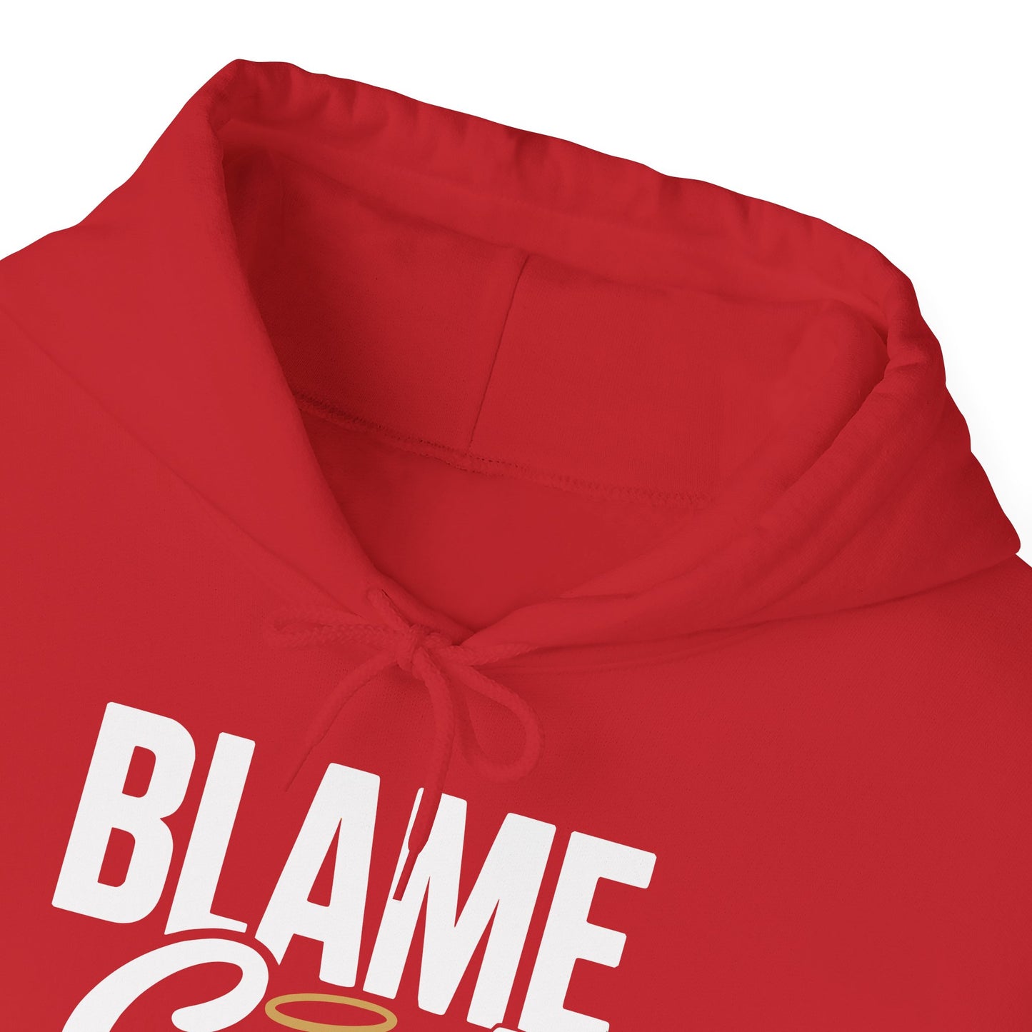 Blame God (Halo) | Unisex Heavy Blend™ Hooded Sweatshirt