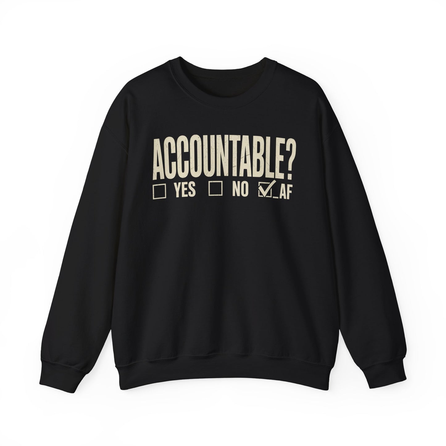 Accountable AF | Unisex Heavy Blend™ Crewneck Sweatshirt