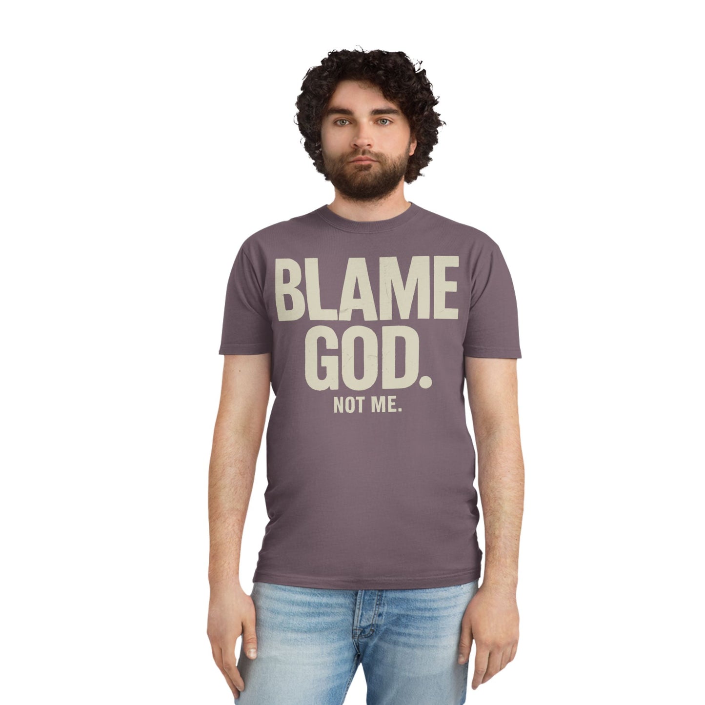Blame God (Not Me) | Unisex Faded Shirt