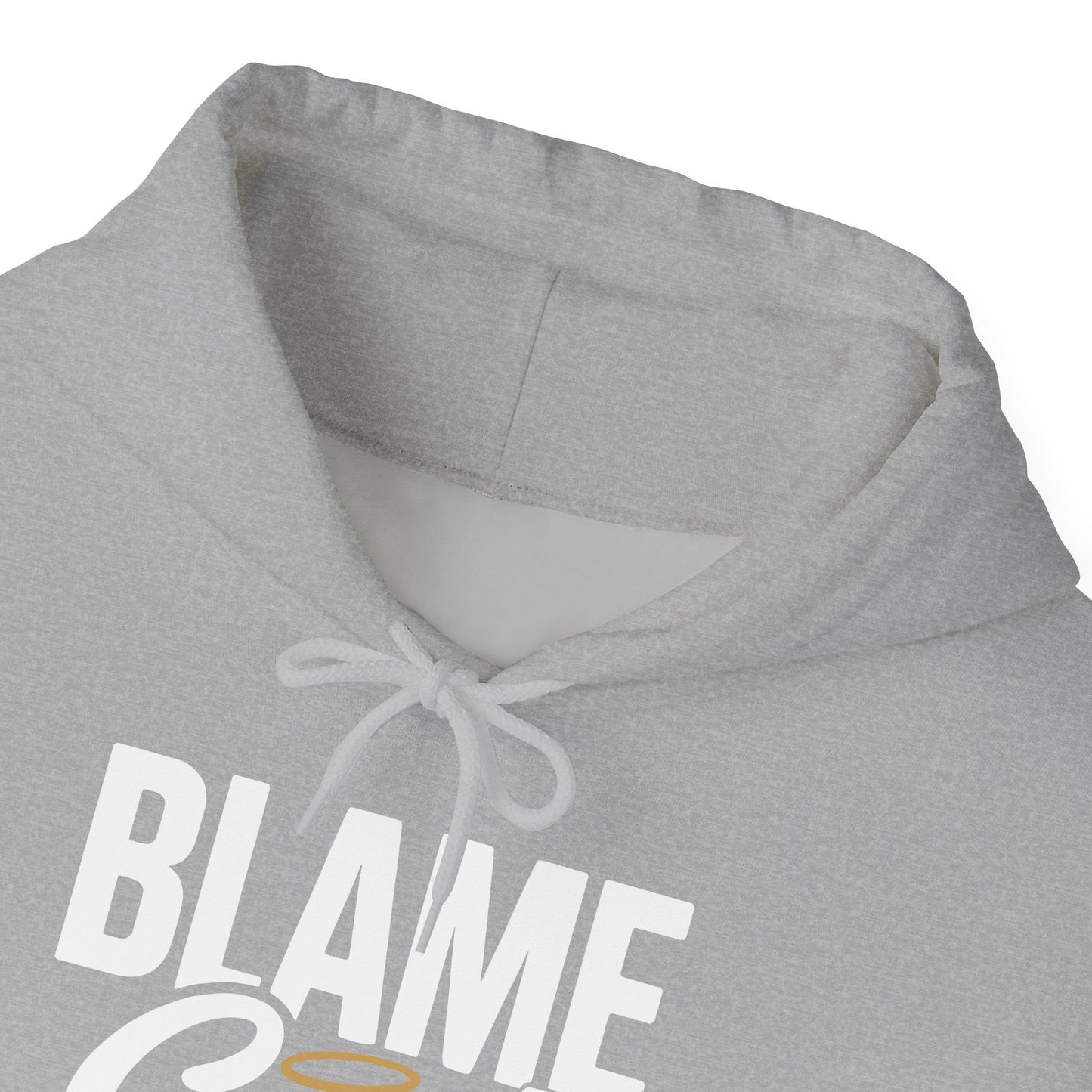 Blame God (Halo) | Unisex Heavy Blend™ Hooded Sweatshirt