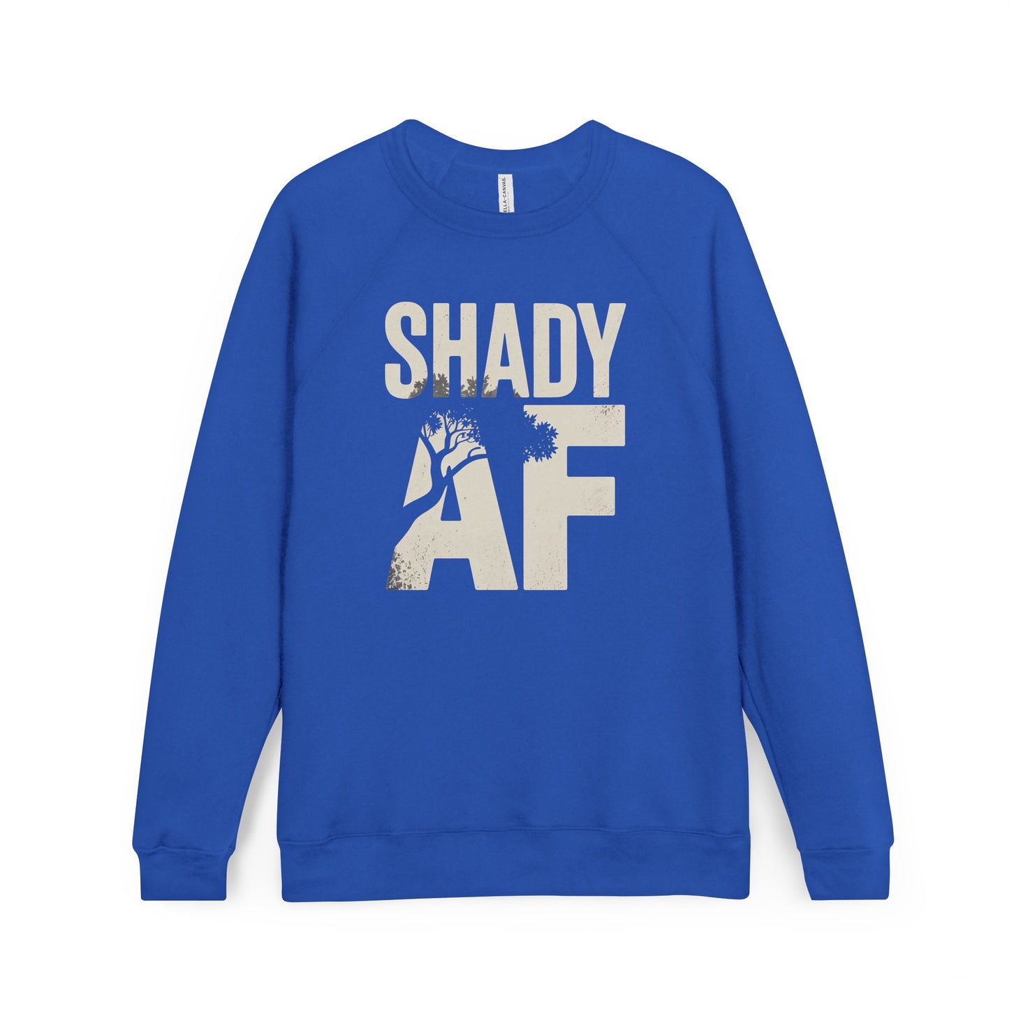 Shady AF | Unisex Sponge Fleece Raglan Sweatshirt
