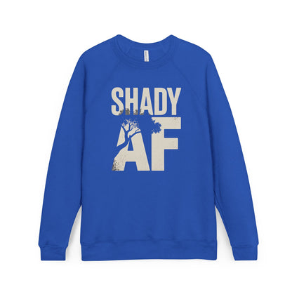 Shady AF | Unisex Sponge Fleece Raglan Sweatshirt